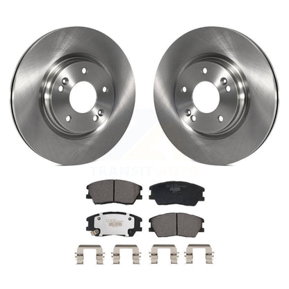 Kit de disques de frein à disque avant et plaquettes en céramique pour Kia Soul EV K8T-104141