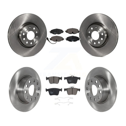 Rotors de frein à disque avant et arrière et kit de plaquettes en céramique pour Volkswagen Taos FW 2022 – 2023