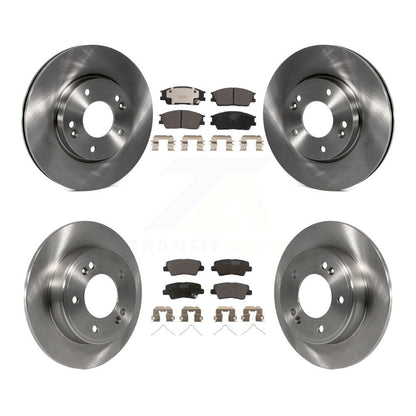 Kit de rotors de frein à disque avant et arrière et plaquettes en céramique, pour Hyundai Venue Kia Soul