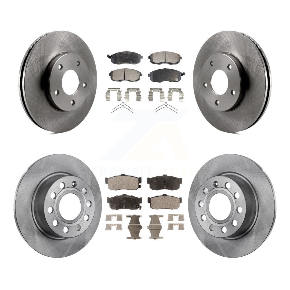 Kit de plaquettes en céramique pour rotors de frein à disque avant et arrière, pour Nissan Maxima 1999 à partir de 04