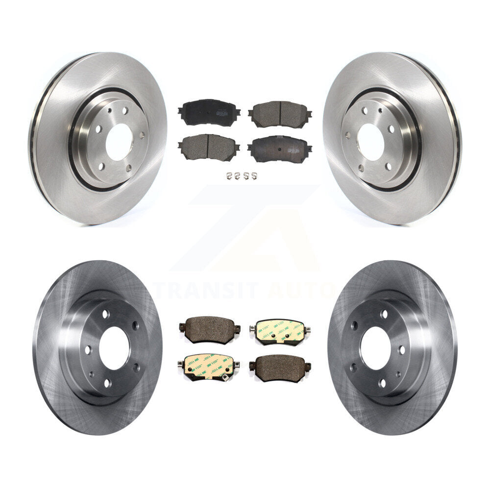 Kit de rotors de frein à disque avant et arrière et plaquettes en céramique pour Mazda 6 2021 turbocompressé