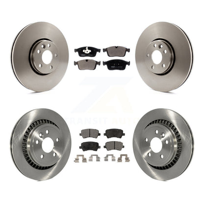 Kit de rotors de frein à disque avant et arrière et plaquettes en céramique pour Volvo XC60 K8T-104170