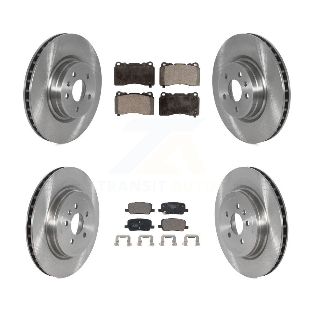 Kit de disques de frein à disque avant et arrière et plaquettes en céramique pour Tesla X S 2017 – 2019