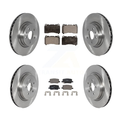 Kit de disques de frein à disque avant et arrière et plaquettes en céramique pour Tesla X S 2017 – 2019