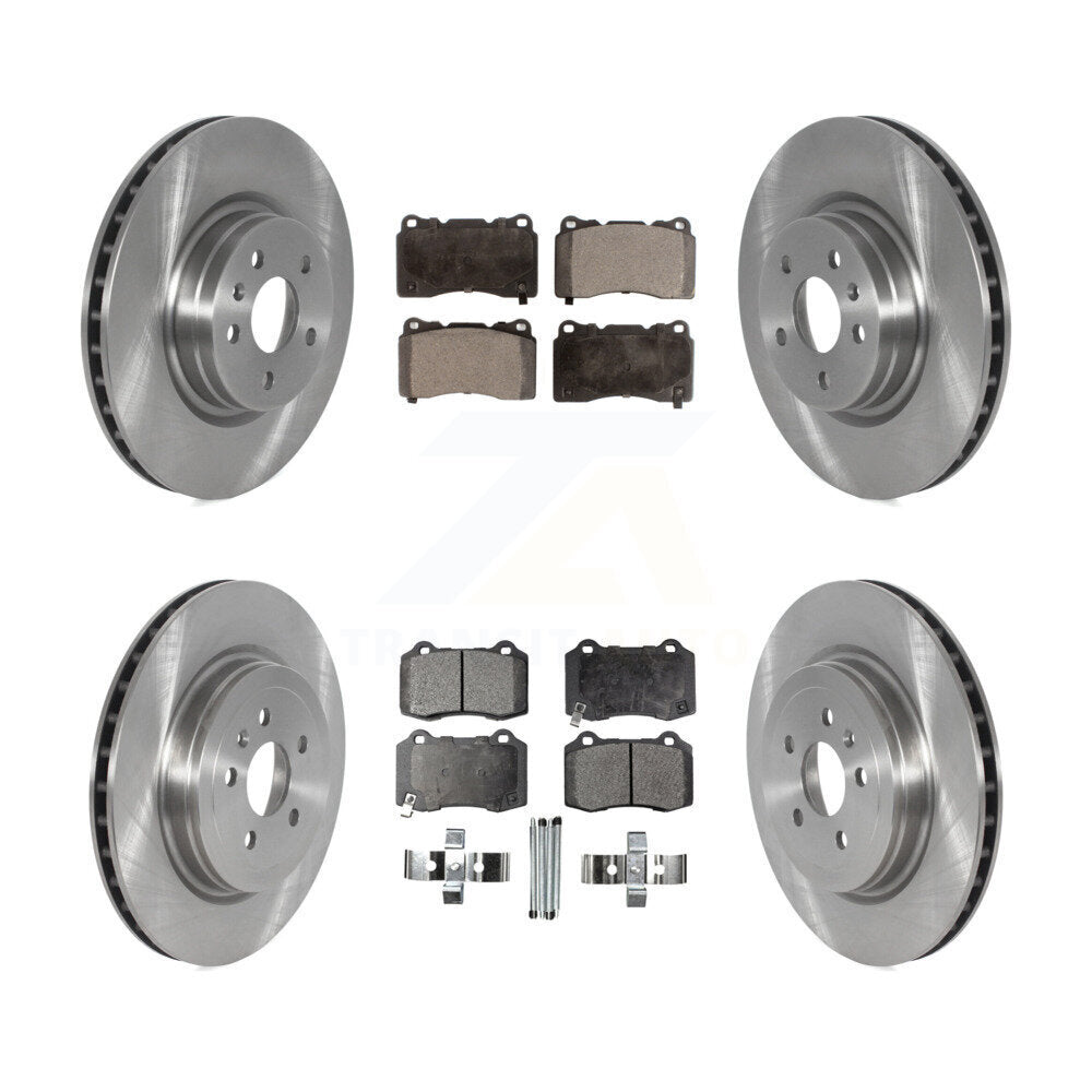 Kit de rotor de frein à disque avant et arrière et plaquettes en céramique pour Tesla X S avec étrier Brembo