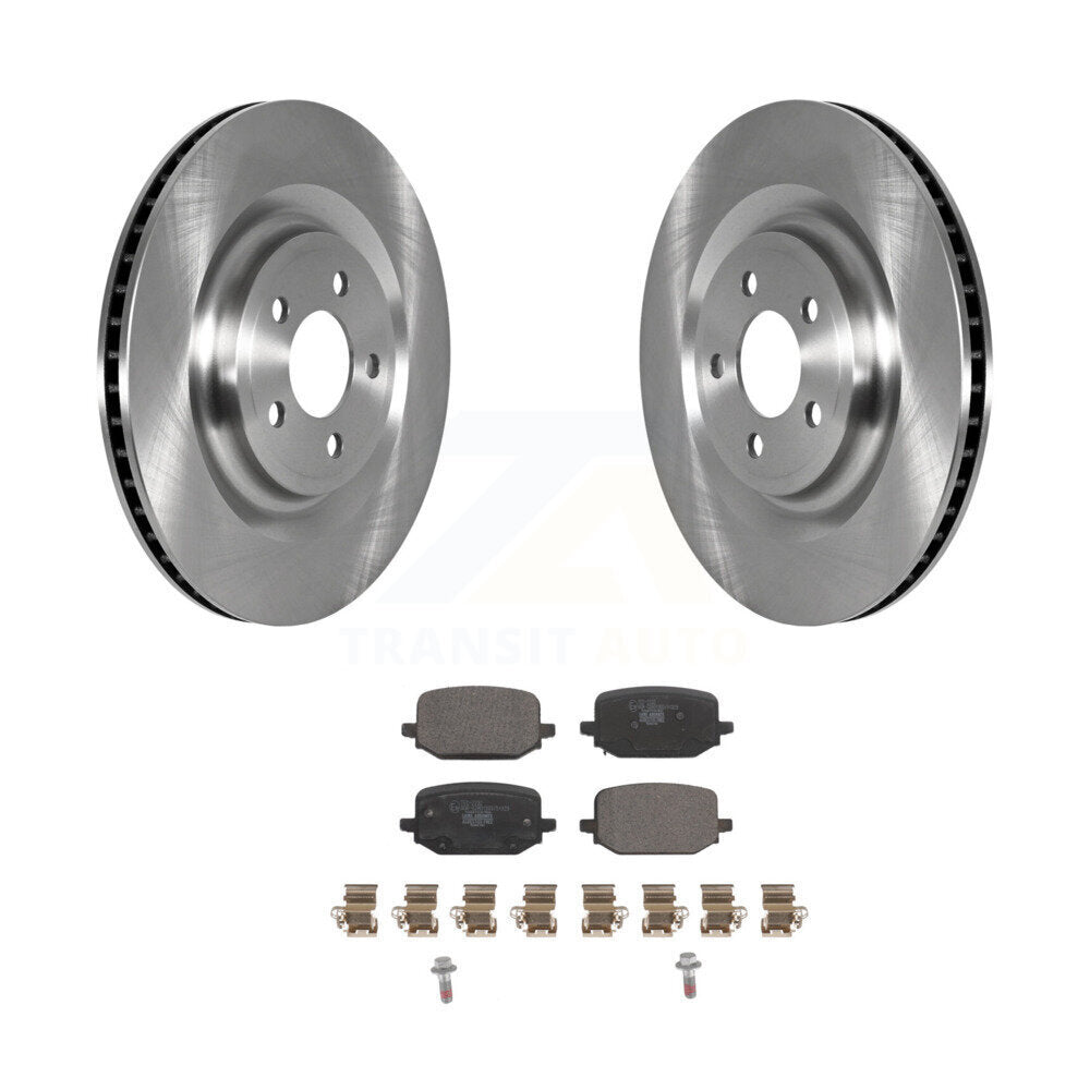 Kit de rotors de frein à disque arrière et de plaquettes en céramique pour Ford Explorer 3,3 L 2022 – 2023
