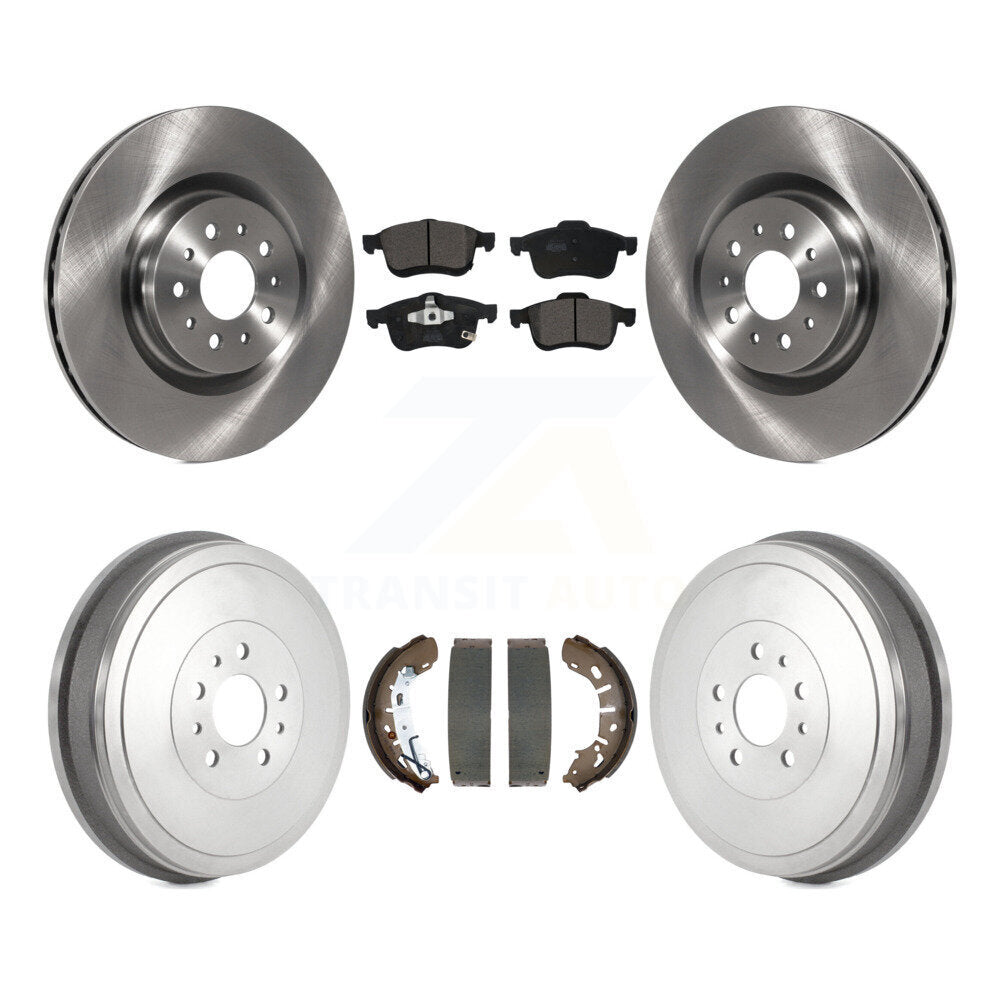 Kit de plaquettes et de tambour en céramique pour Rotor de frein avant et arrière, pour Ram ProMaster Cit 2015 – 2021