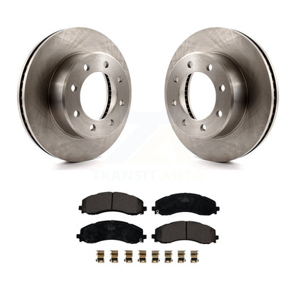 Kit de rotors de frein à disque avant et plaquettes en céramique pour Ram 2500 3500 K8T-104226