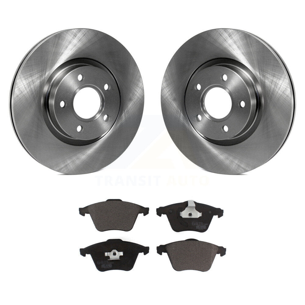 Kit de disques de frein à disque avant et plaquettes en céramique pour Volvo S40 K8T-104227
