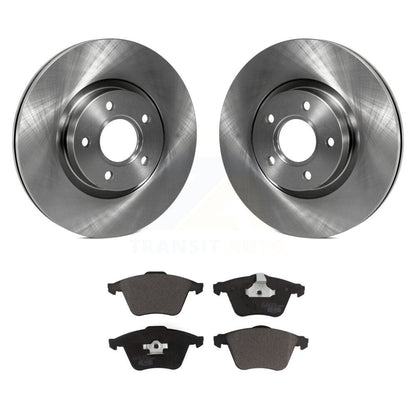 Kit de disques de frein à disque avant et plaquettes en céramique pour Volvo S40 K8T-104227