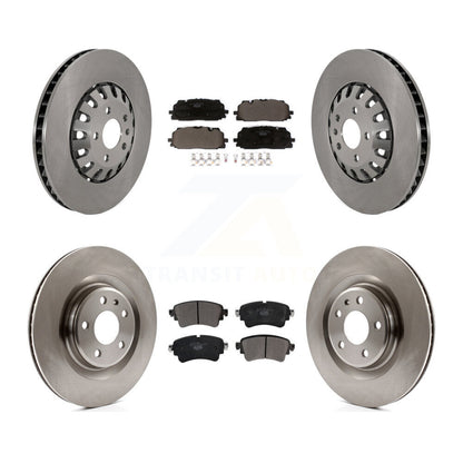 Kit de Rotor de frein à disque avant et arrière et plaquettes en céramique, pour Audi A6 Quattro A7 Sportbac