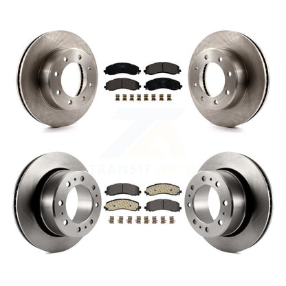Kit de rotors de frein à disque avant et arrière et plaquettes en céramique pour Ram 2500 3500 K8T-104260