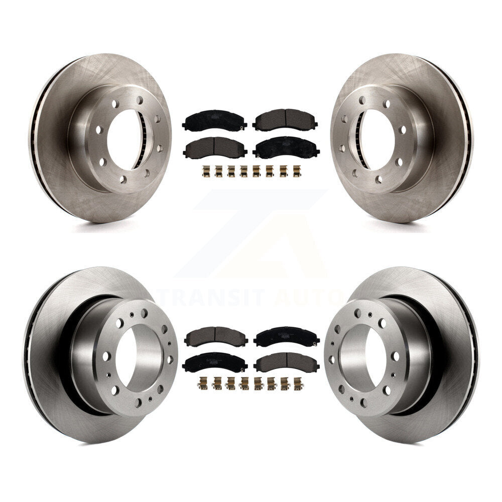 Kit de plaquettes en céramique pour disques de frein avant et arrière, pour Ram 3500 20-21 avec roues doubles