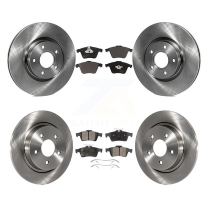 Kit de rotors de frein à disque avant et arrière et plaquettes en céramique pour Volvo S40 K8T-104262