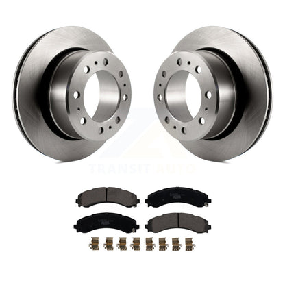 Kit de disques de frein arrière et de plaquettes en céramique pour Ram 3500 2020 – 2021 avec roues doubles