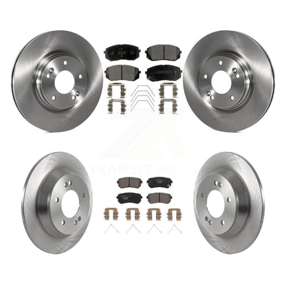 Kit de rotors de frein à disque avant et arrière et plaquettes en céramique pour Hyundai Kona K8T-104302