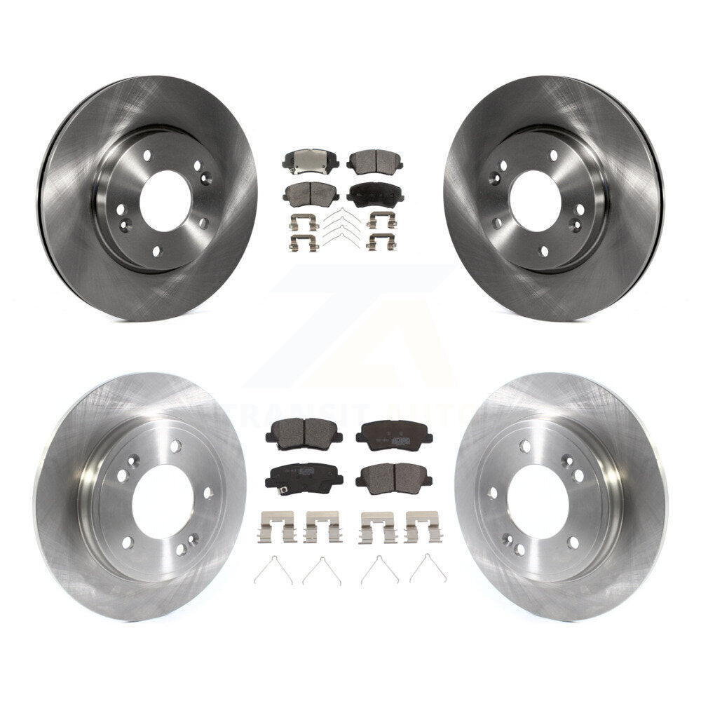 Kit de plaquettes en céramique pour Rotors de frein avant et arrière, pour Hyundai Veloster, à aspiration naturelle