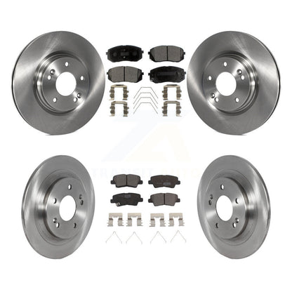 Kit de rotors de frein à disque avant et arrière et plaquettes en céramique pour Hyundai Kona AW 2022 – 2023