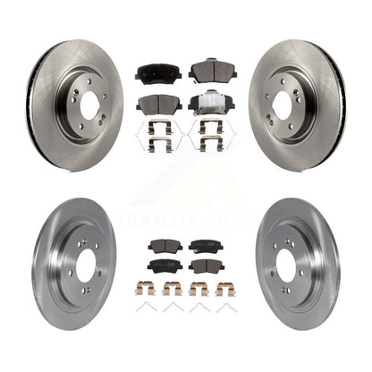 Kit de disques de frein à disque avant et arrière et plaquettes en céramique pour Hyundai Nexo 2019 – 2020