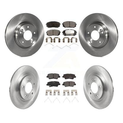 Kit de rotor de frein avant et arrière et plaquettes en céramique, pour Hyundai Kona électrique Kia Niro E