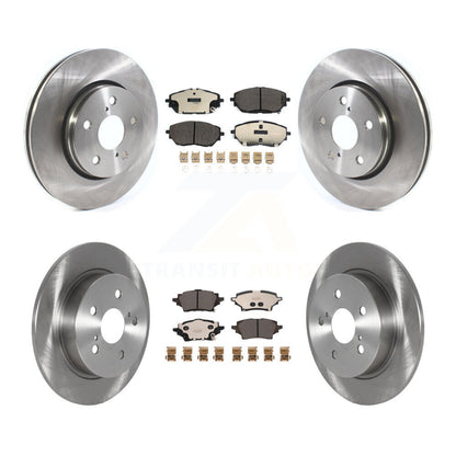 Kit de rotors de frein à disque avant et arrière et plaquettes en céramique pour Toyota C-HR K8T-104324