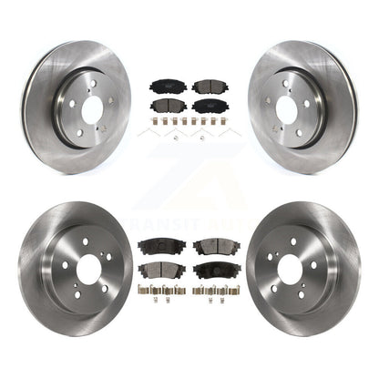 Kit de rotors de frein à disque avant et arrière et plaquettes en céramique pour Toyota C-HR K8T-104325