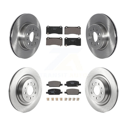 Kit de rotors de frein avant et arrière et plaquettes en céramique pour Tesla 3 avec étrier peint en gris