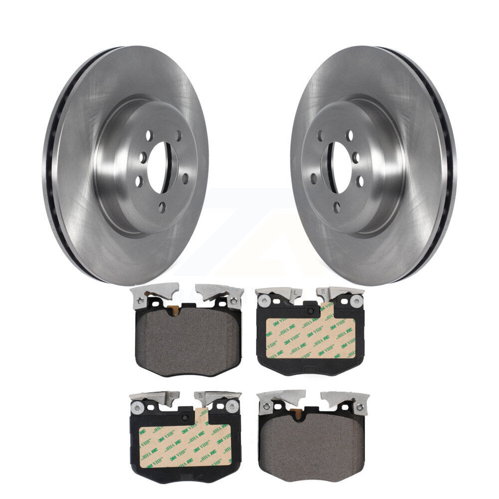 Kit de rotor de frein avant et de plaquettes en céramique pour BMW 330i 2019 avec étrier peint en bleu