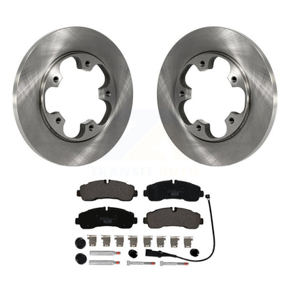 Rotors de frein arrière et kit de plaquettes en céramique pour Ford Transit-350 20-21 avec roue à 5 écrous