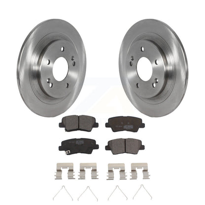 Rotors de frein arrière et kit de plaquettes en céramique pour Hyundai Kona avec stationnement électrique