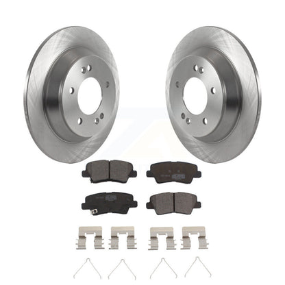 Rotors de frein arrière et kit de plaquettes en céramique pour Hyundai Kona avec stationnement électrique