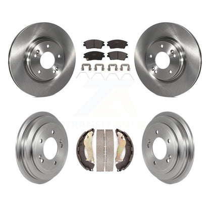 Kit de plaquettes et de tambour en céramique pour Rotor de frein avant et arrière, pour Hyundai Elantra 2017 2020 1.6