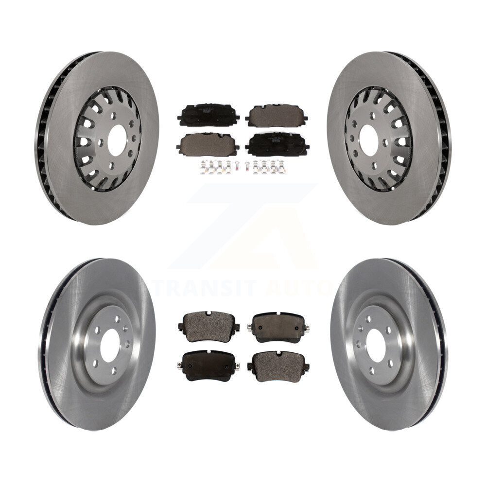 Kit de rotors de frein à disque avant et arrière et plaquettes en céramique pour Audi Q8 A8 Quattro 2019