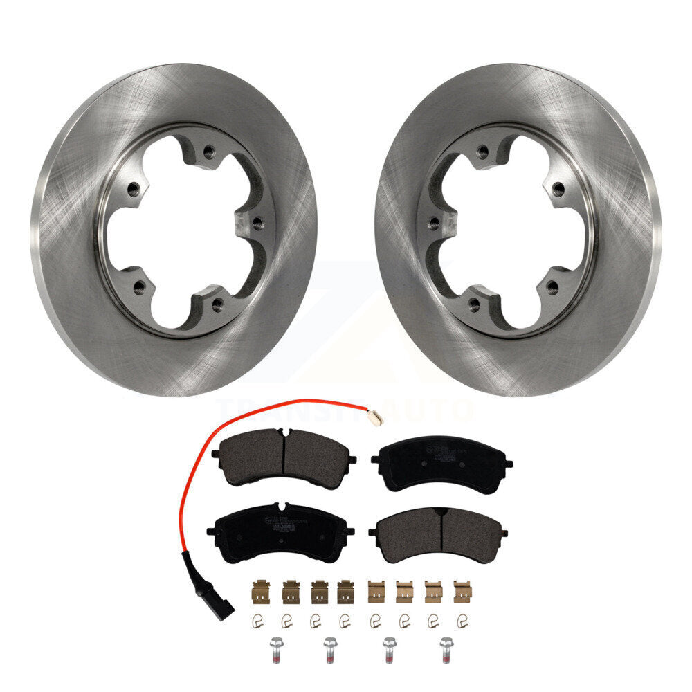 Kit de disques de frein arrière et de plaquettes en céramique, pour Ford Transit-250 Transit-150 Transit-35