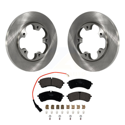 Kit de disques de frein arrière et de plaquettes en céramique, pour Ford Transit-250 Transit-150 Transit-35