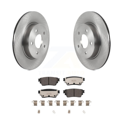 Kit de disques de frein à disque arrière et plaquettes en céramique pour Nissan Rogue K8T-104391