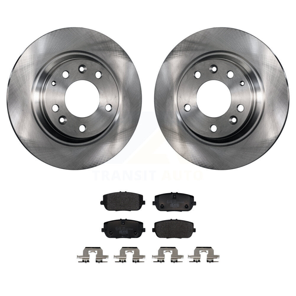 Kit de rotors de frein à disque arrière et plaquettes en céramique pour Mazda MX-5 Miata 2006-2015