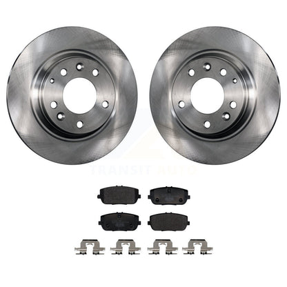 Kit de rotors de frein à disque arrière et plaquettes en céramique pour Mazda MX-5 Miata 2006-2015