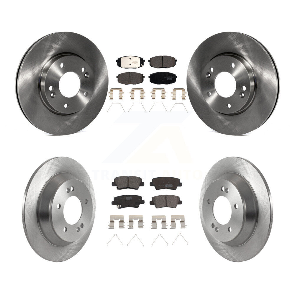 Kit de plaquettes de frein à disque avant et arrière, Rotors en céramique, pour Hyundai Kona FWD 2022 avec 1.6