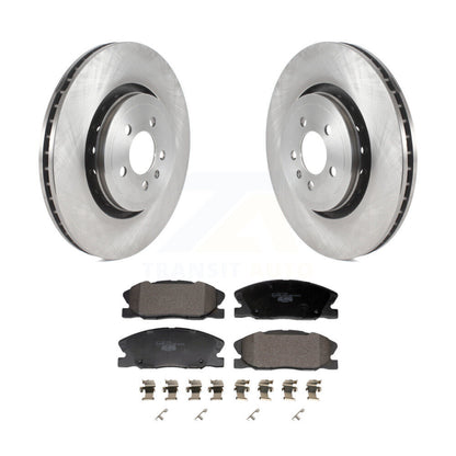 Kit de rotors de frein à disque avant et de plaquettes en céramique pour Dodge Charger K8T-104420
