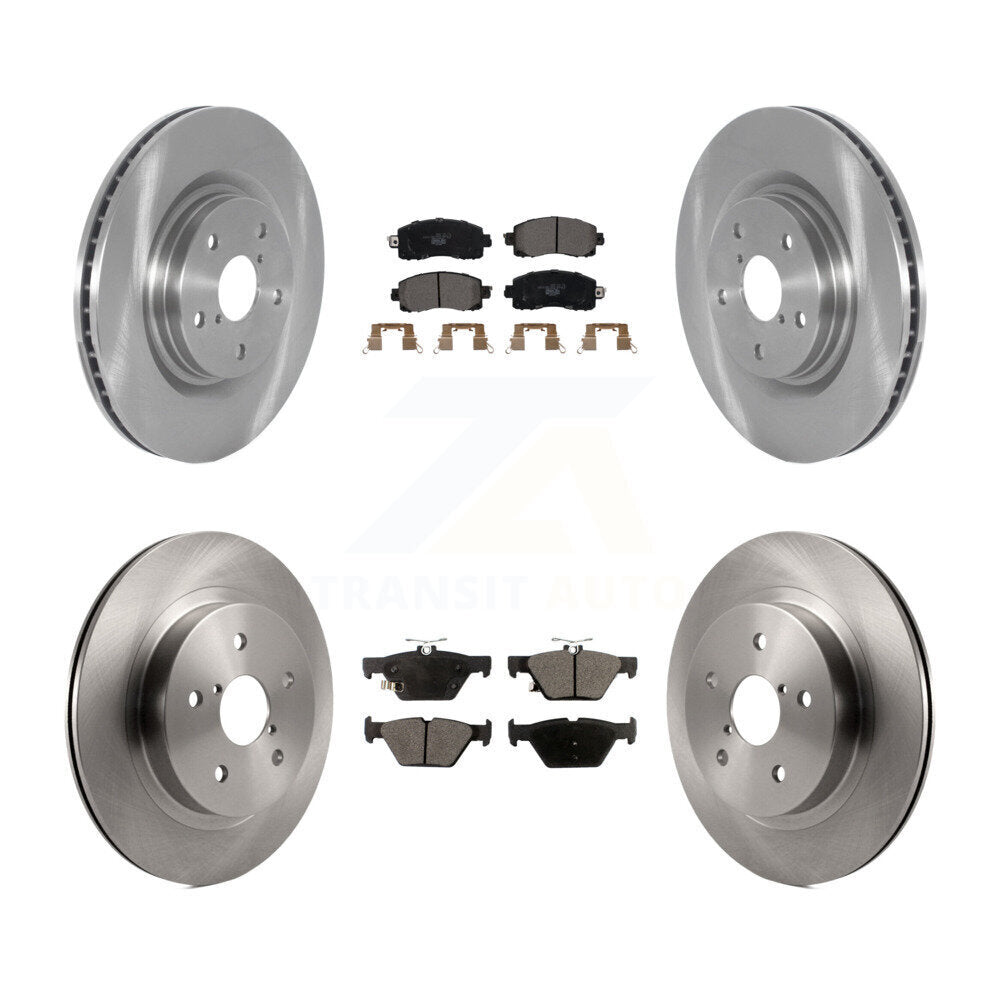 Kit de plaquettes de frein en céramique, Rotors de frein à disque avant et arrière pour Subaru Outback Legac 2020 – 2022