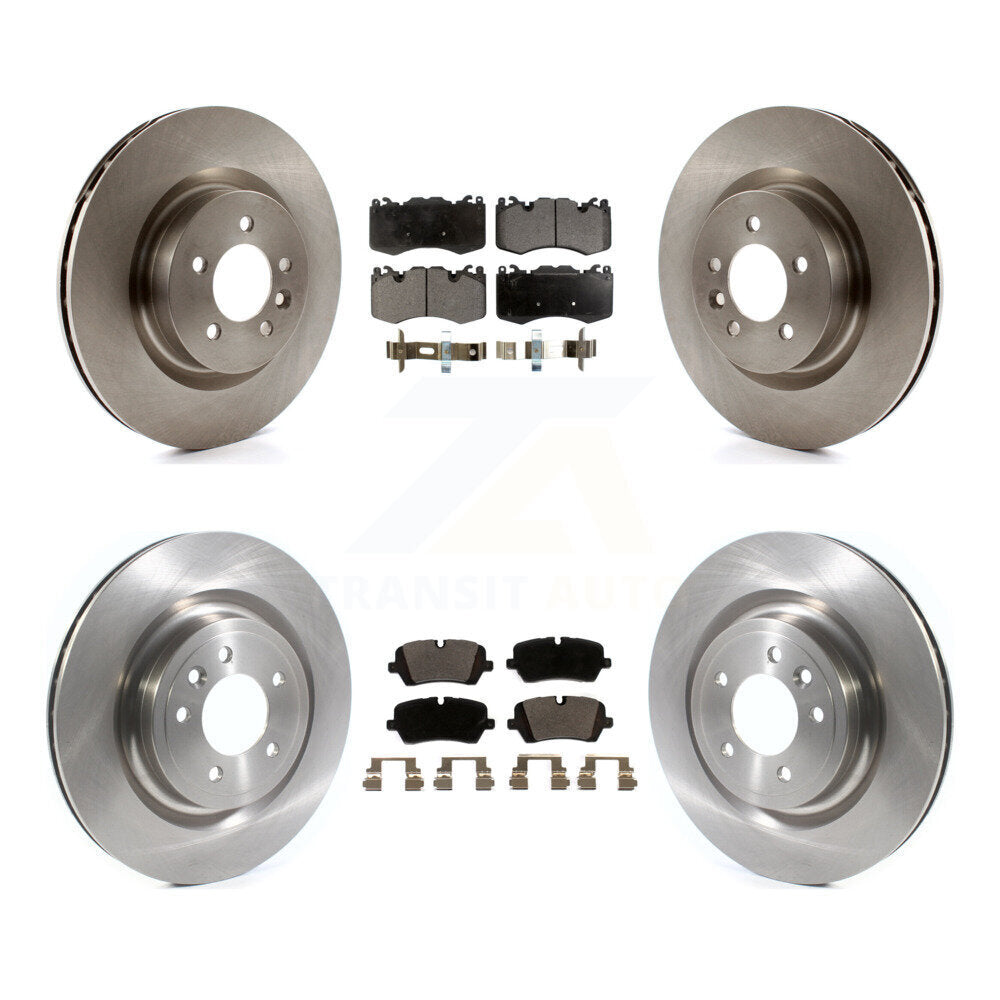 Kit de rotors de frein à disque avant et arrière et plaquettes en céramique pour Land Rover Range 2016 3.0