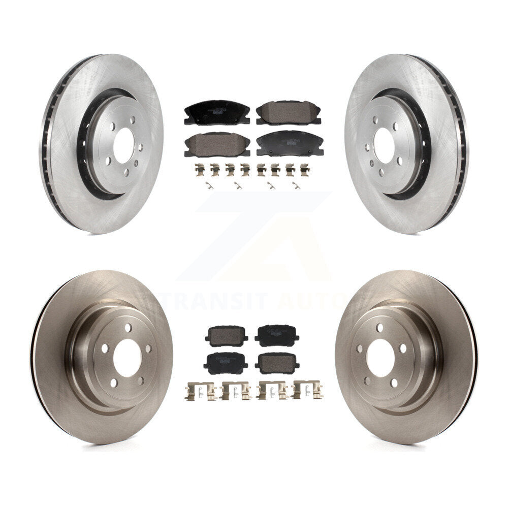 Kit de plaquettes de frein en céramique, Rotors avant et arrière, pour Dodge Charger Pursuit 20-23 avec RW
