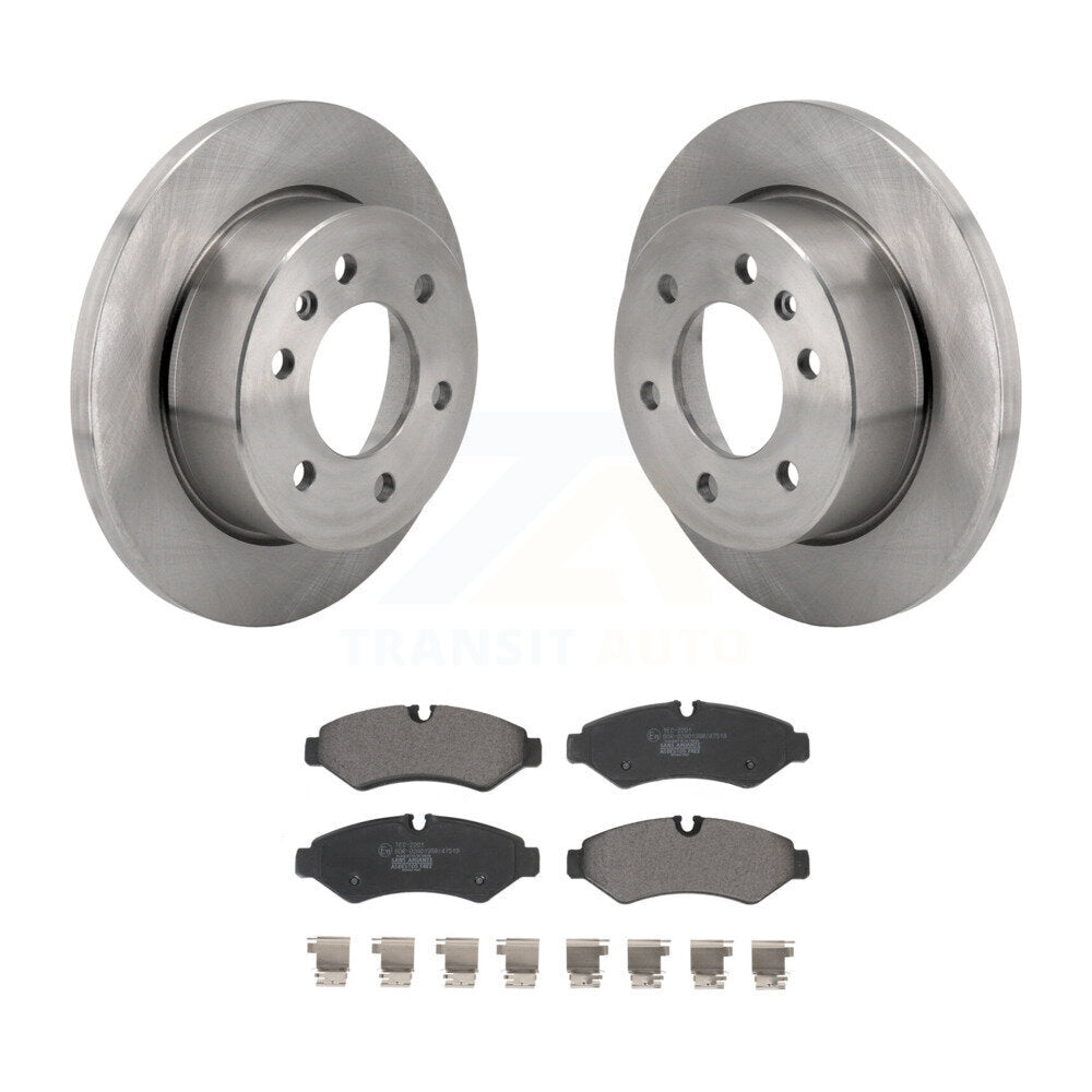 Kit de plaquettes de frein à disque arrière, Rotors en céramique, pour Mercedes-Benz Sprinter 2500 3500 150