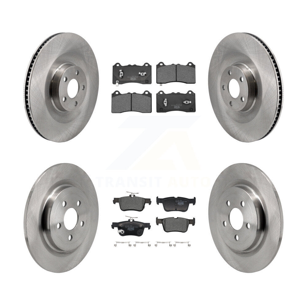 Kit de rotors de frein à disque avant et arrière et plaquettes en céramique pour Ford Mustang Mach-E