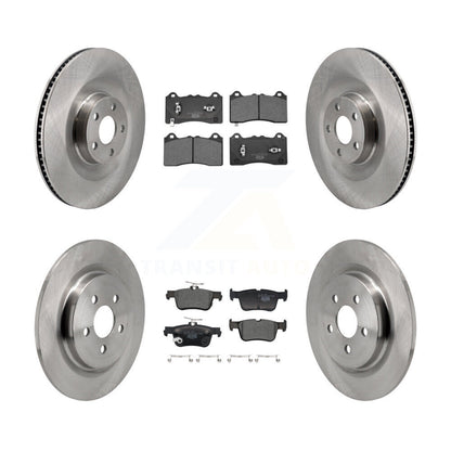 Kit de rotors de frein à disque avant et arrière et plaquettes en céramique pour Ford Mustang Mach-E