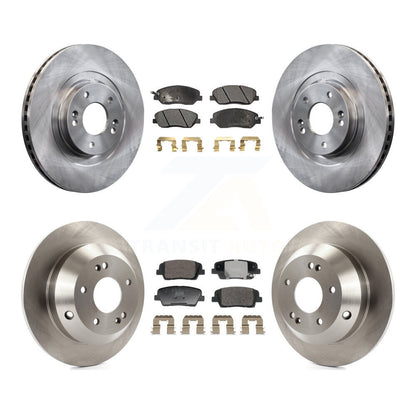 Kit de rotors de frein avant et arrière et plaquettes en céramique pour Hyundai Santa Fe XL 3.3 2013 – 2016