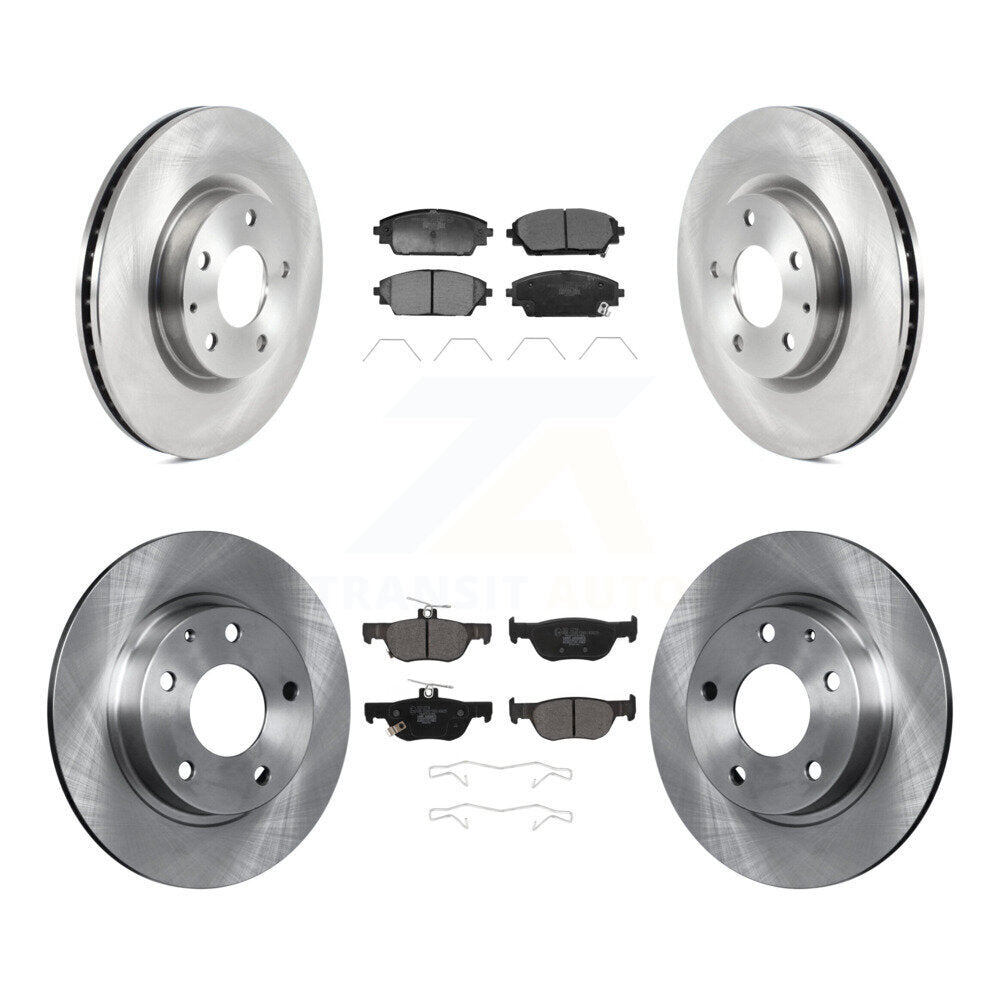 Kit de rotors de frein à disque avant et arrière et plaquettes en céramique pour Mazda CX-30 K8T-104462