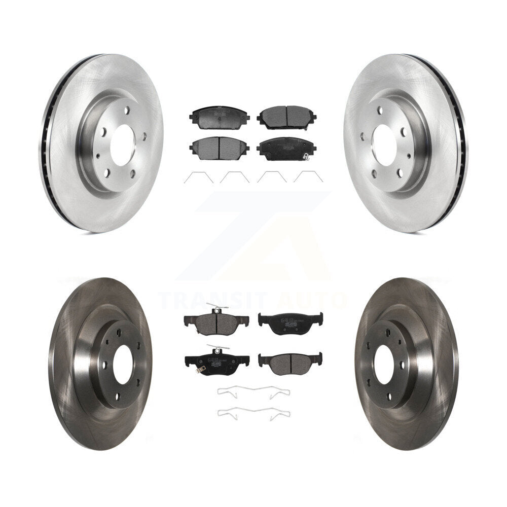 Kit de rotors de frein à disque avant et arrière et plaquettes en céramique pour Mazda CX-30 K8T-104463
