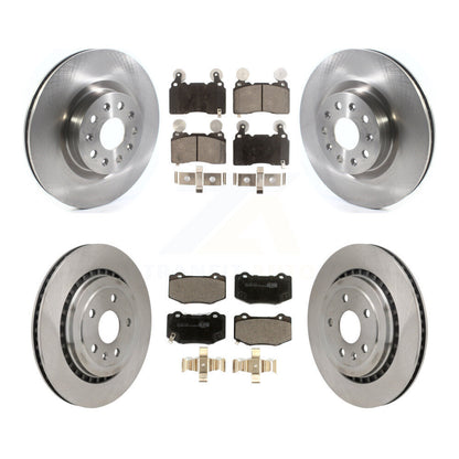 Kit de rotor de frein avant et arrière et plaquettes en céramique pour Chevrolet Camaro avec frein Brembo